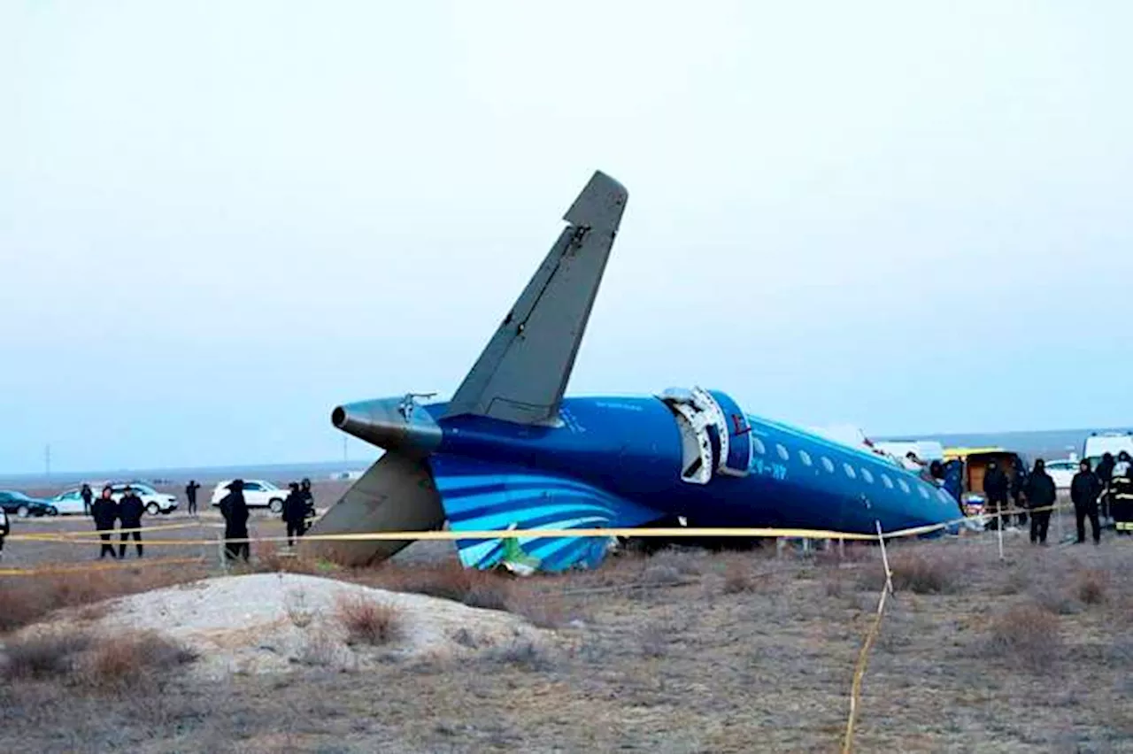 Azerbaijan Airlines Plane Crashes in Kazakhstan, Killing All Onboard