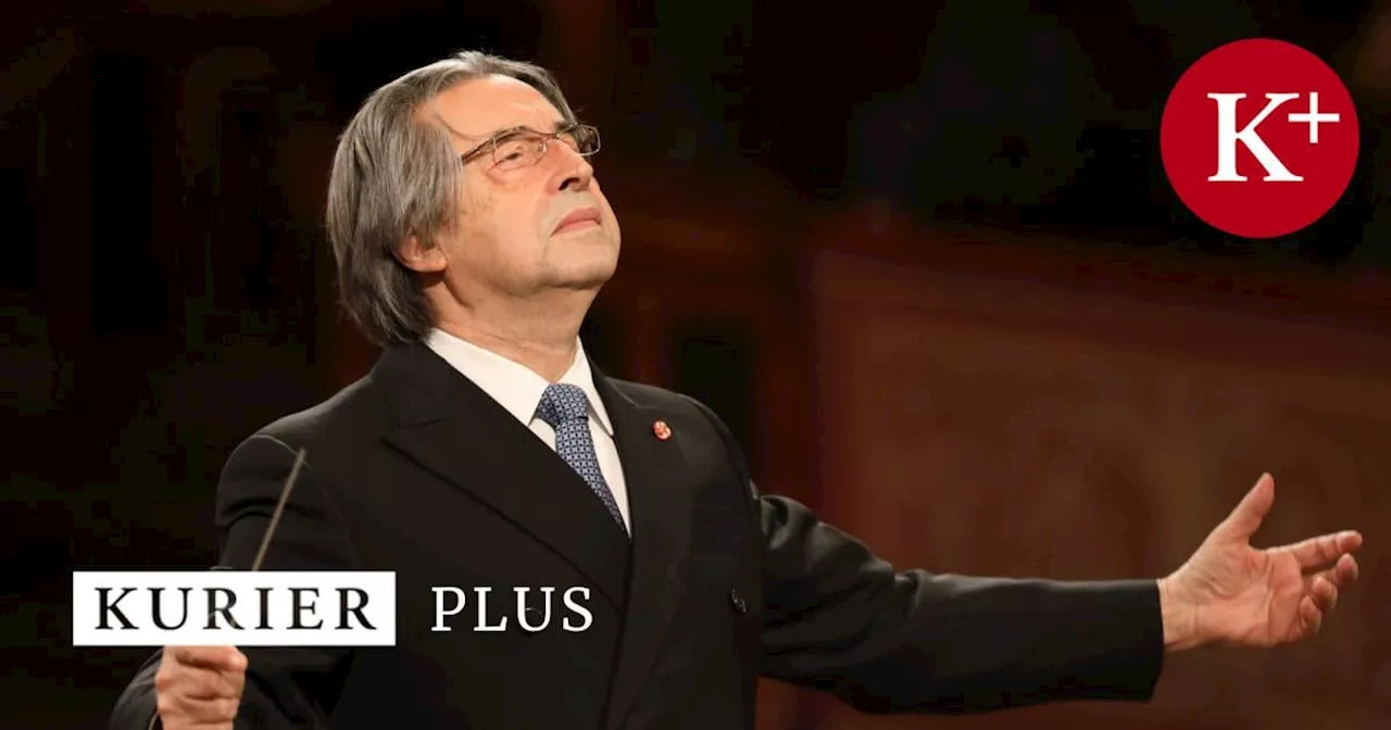 Dirigent Riccardo Muti: 'Musik macht uns besser, aber Europa vergisst das gerade'