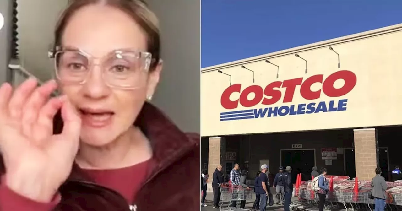 Flor Rubio se queja de las largas filas en Costco