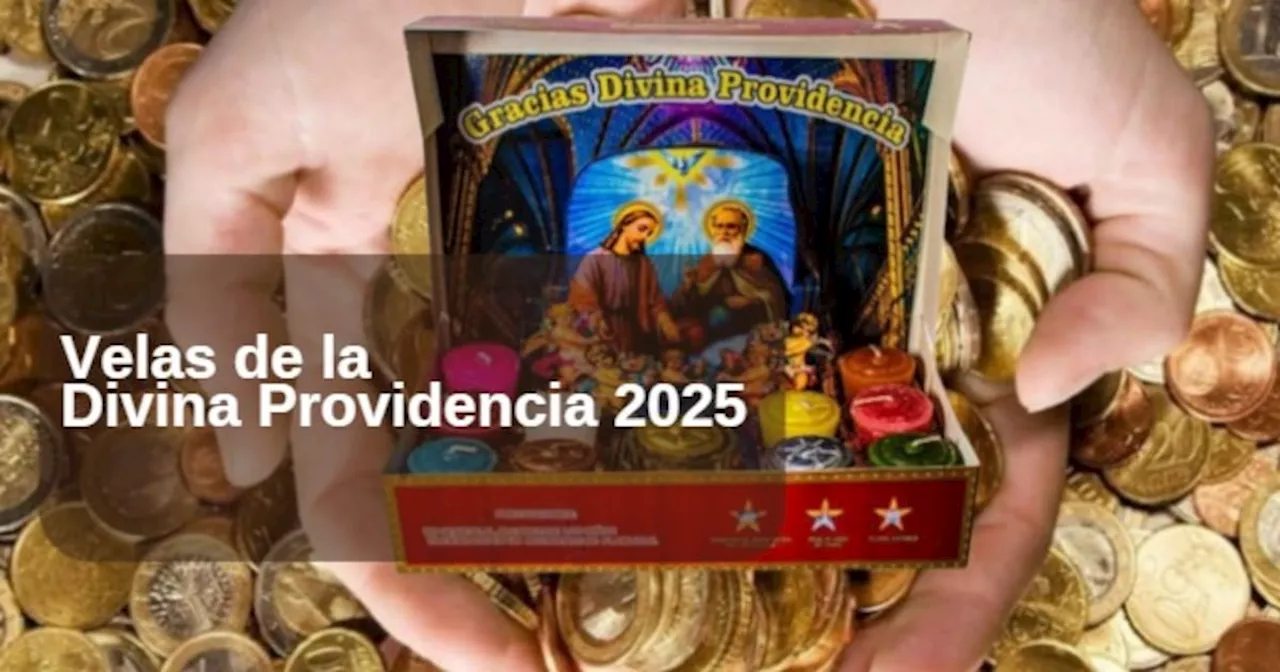 Velas de la Divina Providencia: ¿Qué color se debe prender por cada mes del 2025?