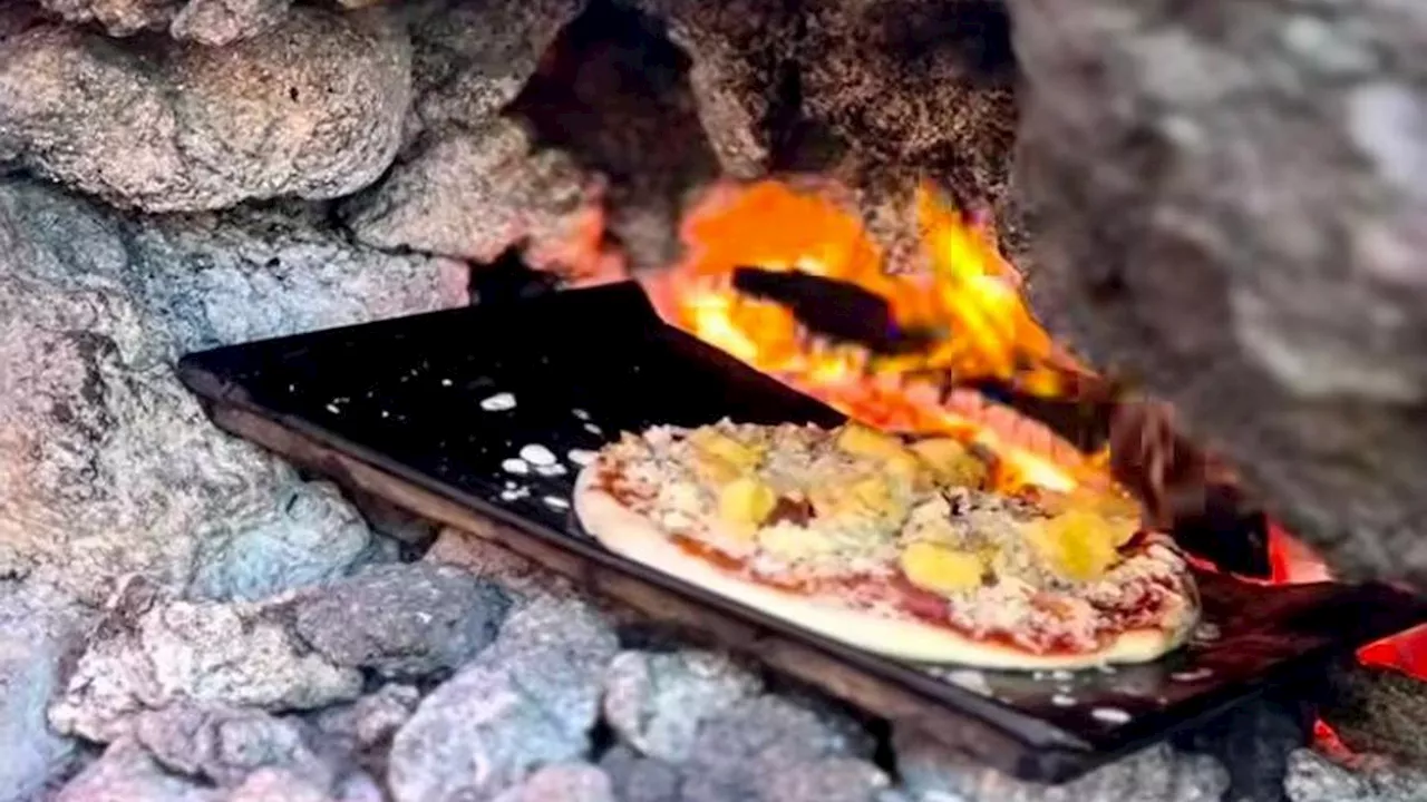 Pizza Paling Berbahaya di Dunia di Guatemala, Dipanggang Langsung di Atas Lava Gunung Berapi