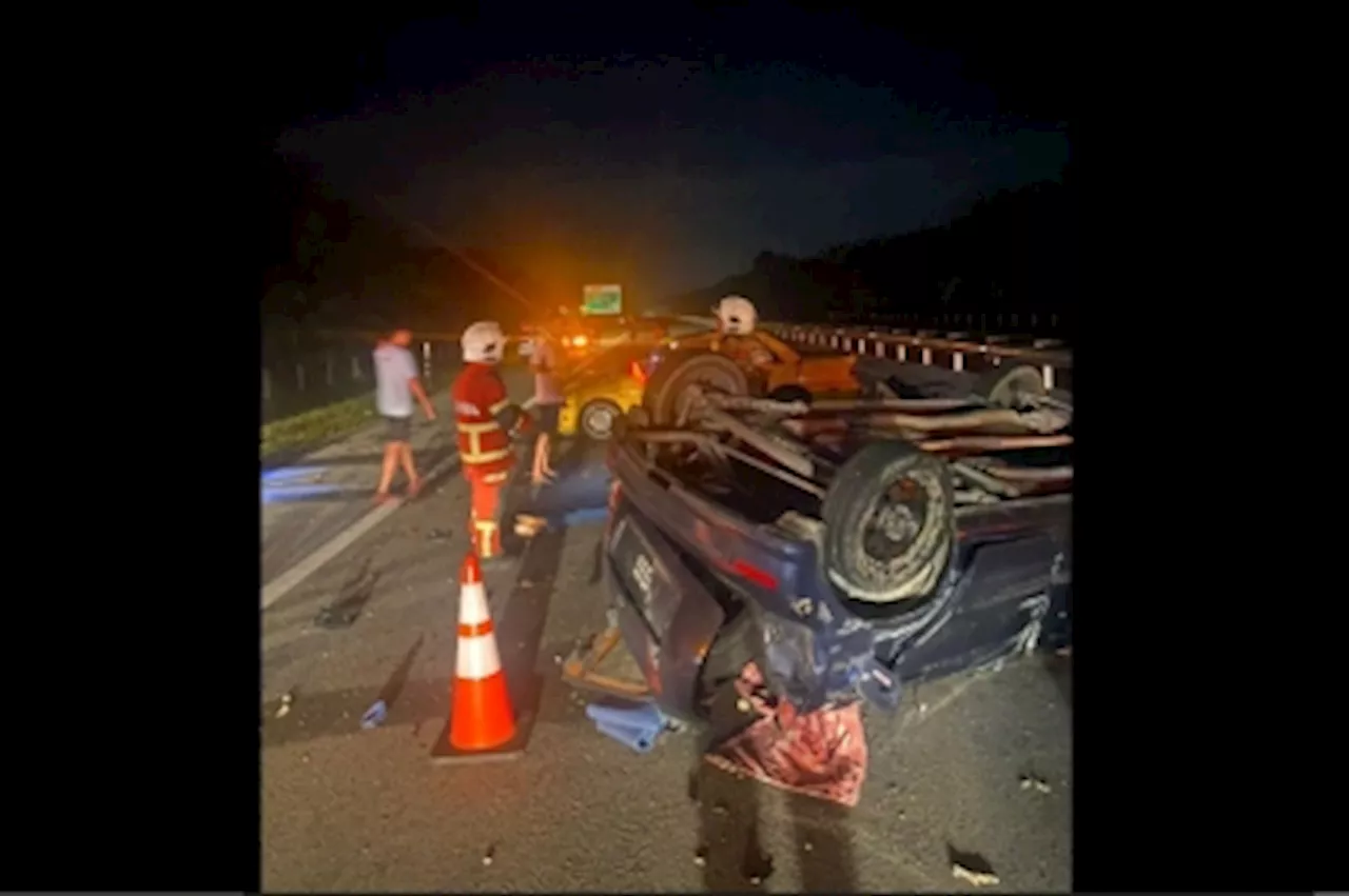 Mum and toddler killed in Perak crash on West Coast Expressway