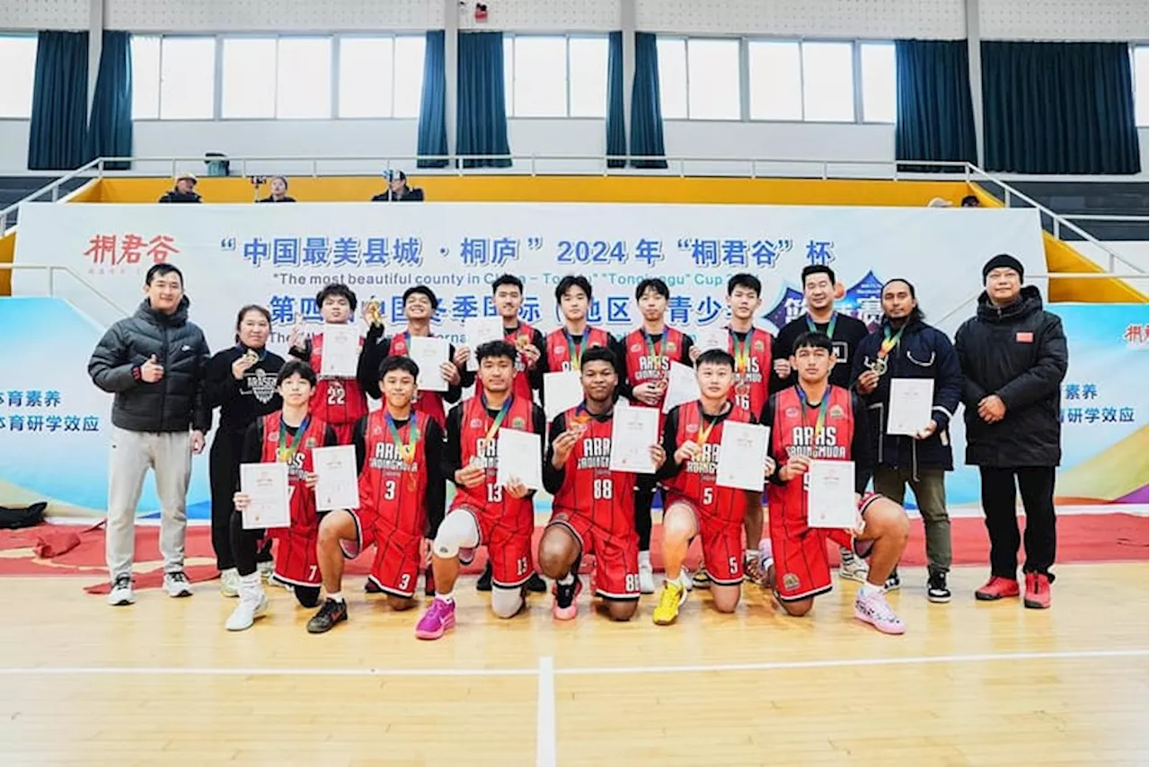 AGM Indonesia Juara Divisi 1 di The 4th China Winter International Youth Basketball Tournament 2024