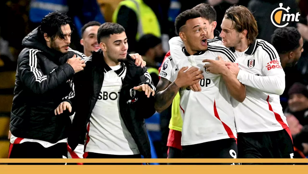 ¡Qué partido! El Fulham de Raúl Jiménez le remontó al Chelsea en Stamford Bridge