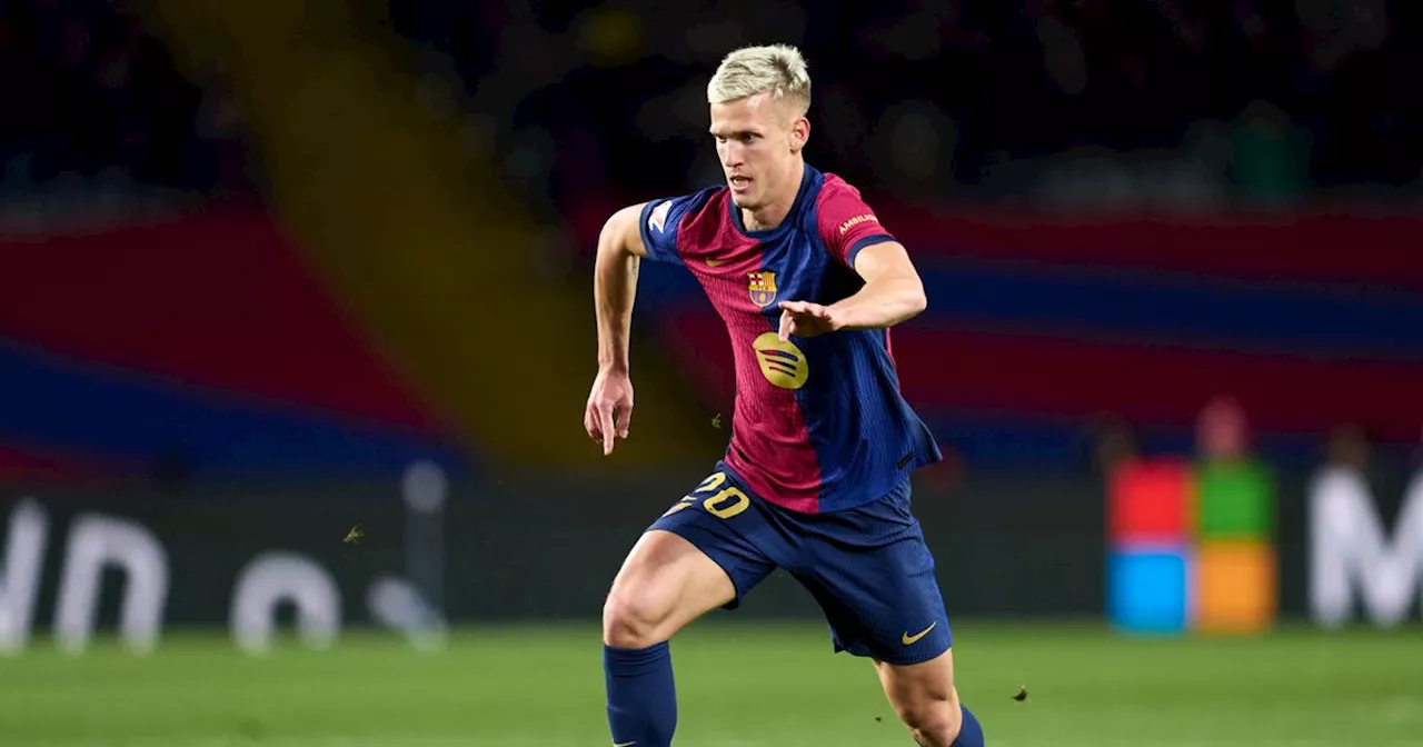 Reason Dani Olmo's agent's in Manchester amid Man Utd and Man City transfer hope