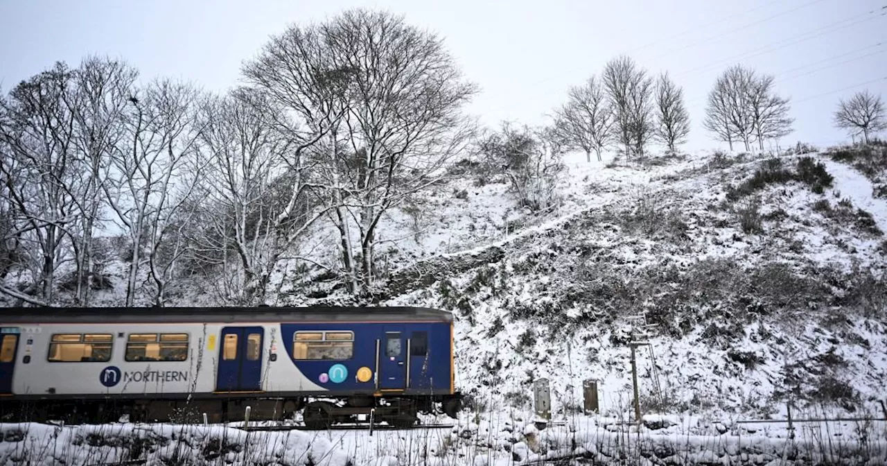 UK weather map shows where snow will fall over New Year's Eve