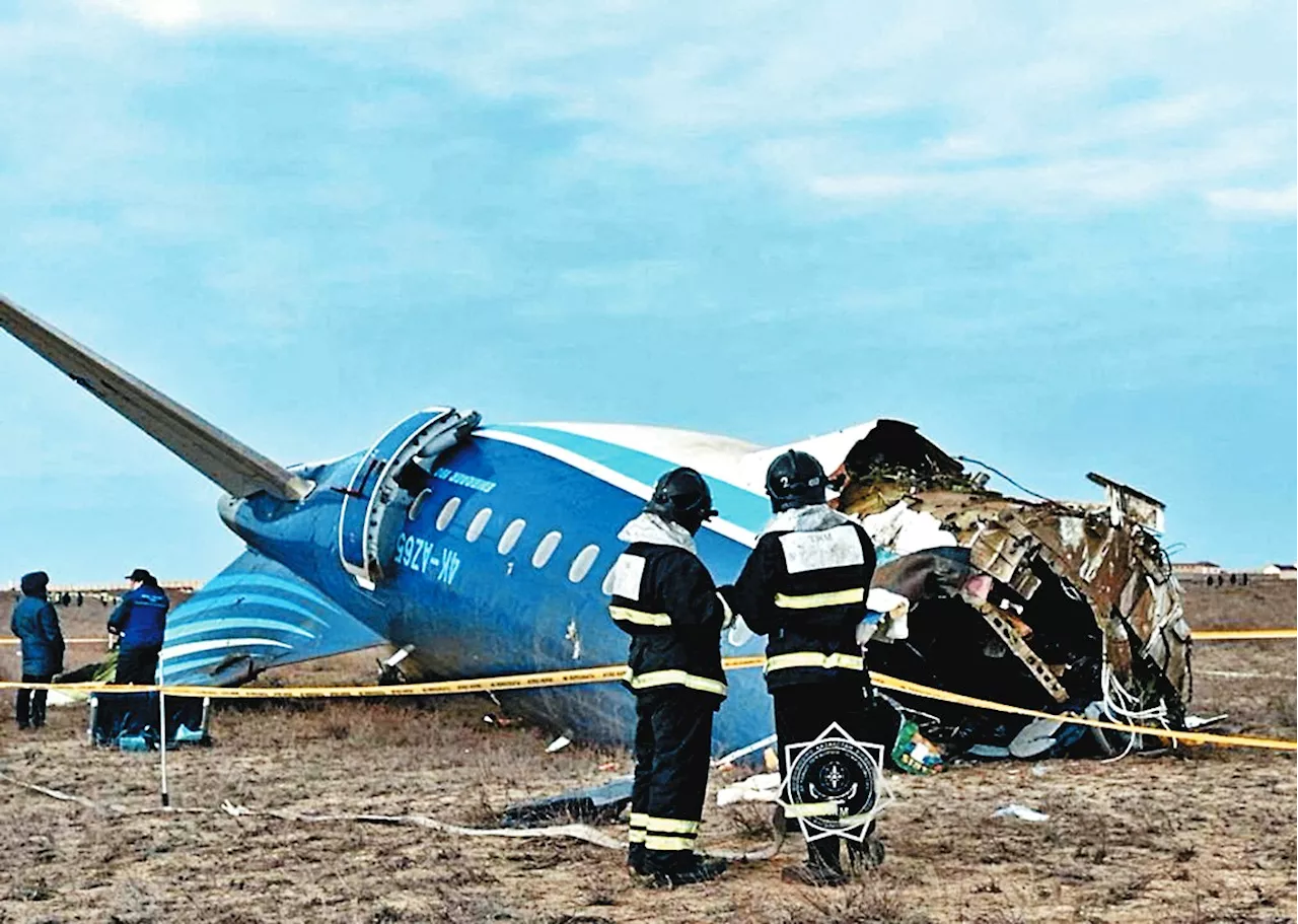 Avión de Azerbaijan Airlines se estrella en Kazajistán, dejando 38 muertos