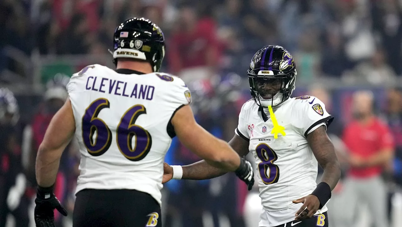 Lamar Jackson se convierte en el quarterback con más yardas por tierra en la historia de la NFL