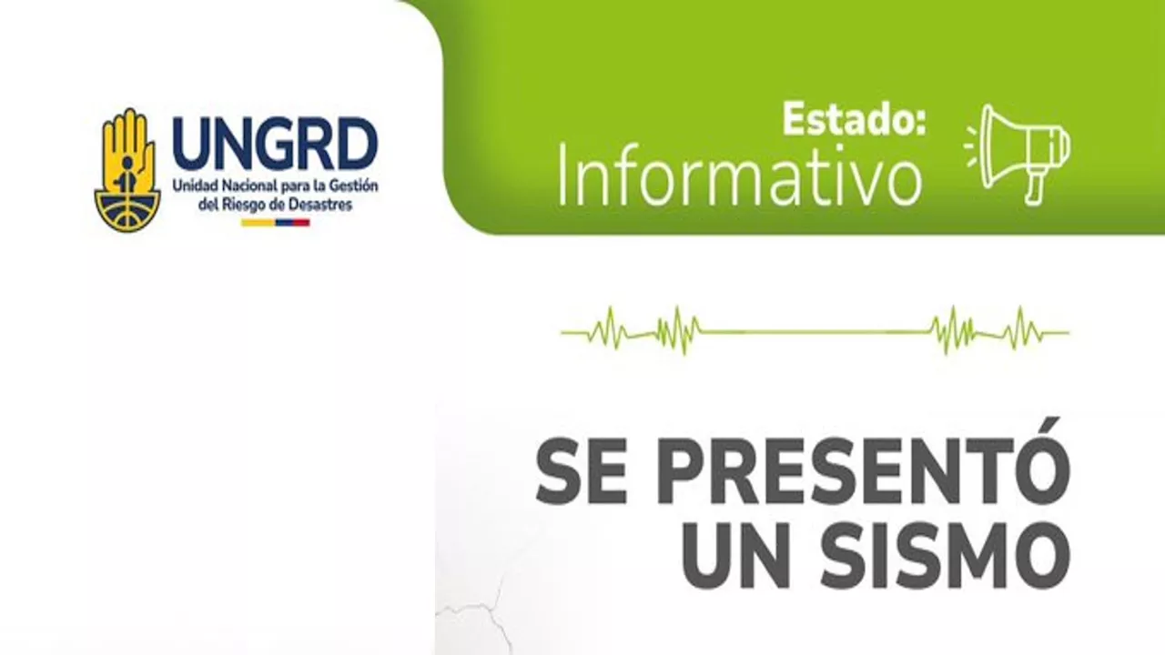 UNGRD entrega informe preliminar tras fuerte sismo en Tarazá, Antioquia