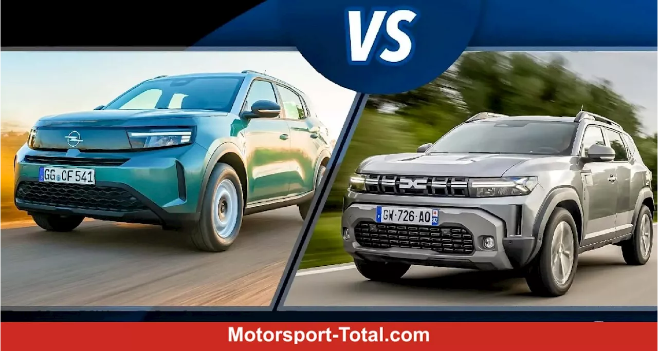 Opel Frontera vs. Dacia Duster: Billig-SUVs im Vergleich