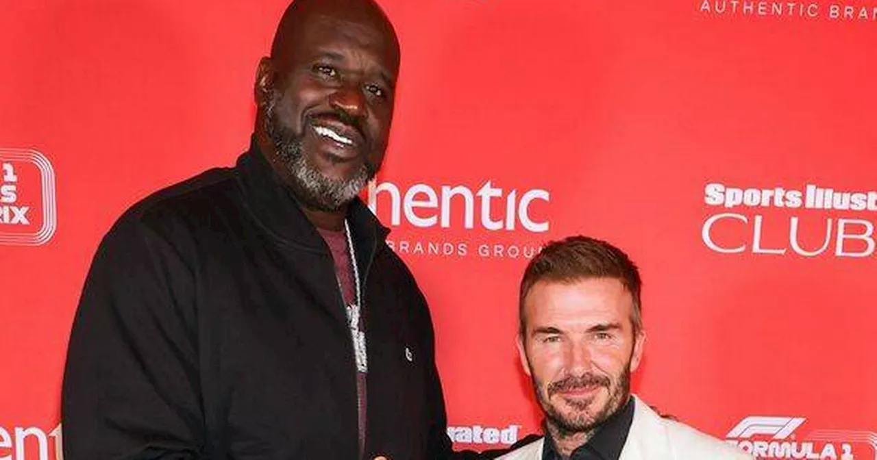 Shaq's bizarre encounter with David Beckham after finding wallet in street