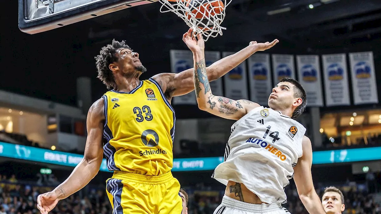 Berlin & Brandenburg: Alba Berlin unterliegt in der Euroleague Real Madrid