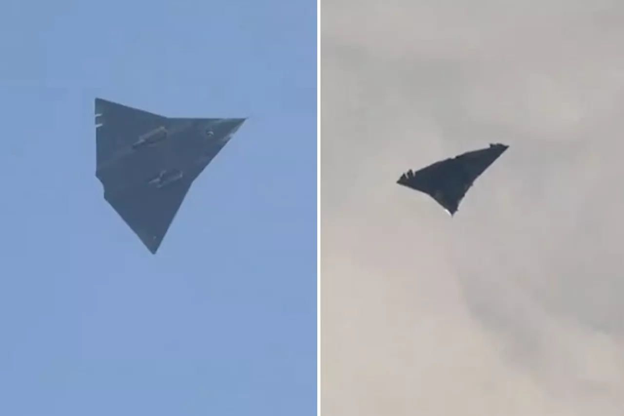 Alarming videos show possible new Chinese stealth jet — which could indicate unveiling of 6th-generation fighter