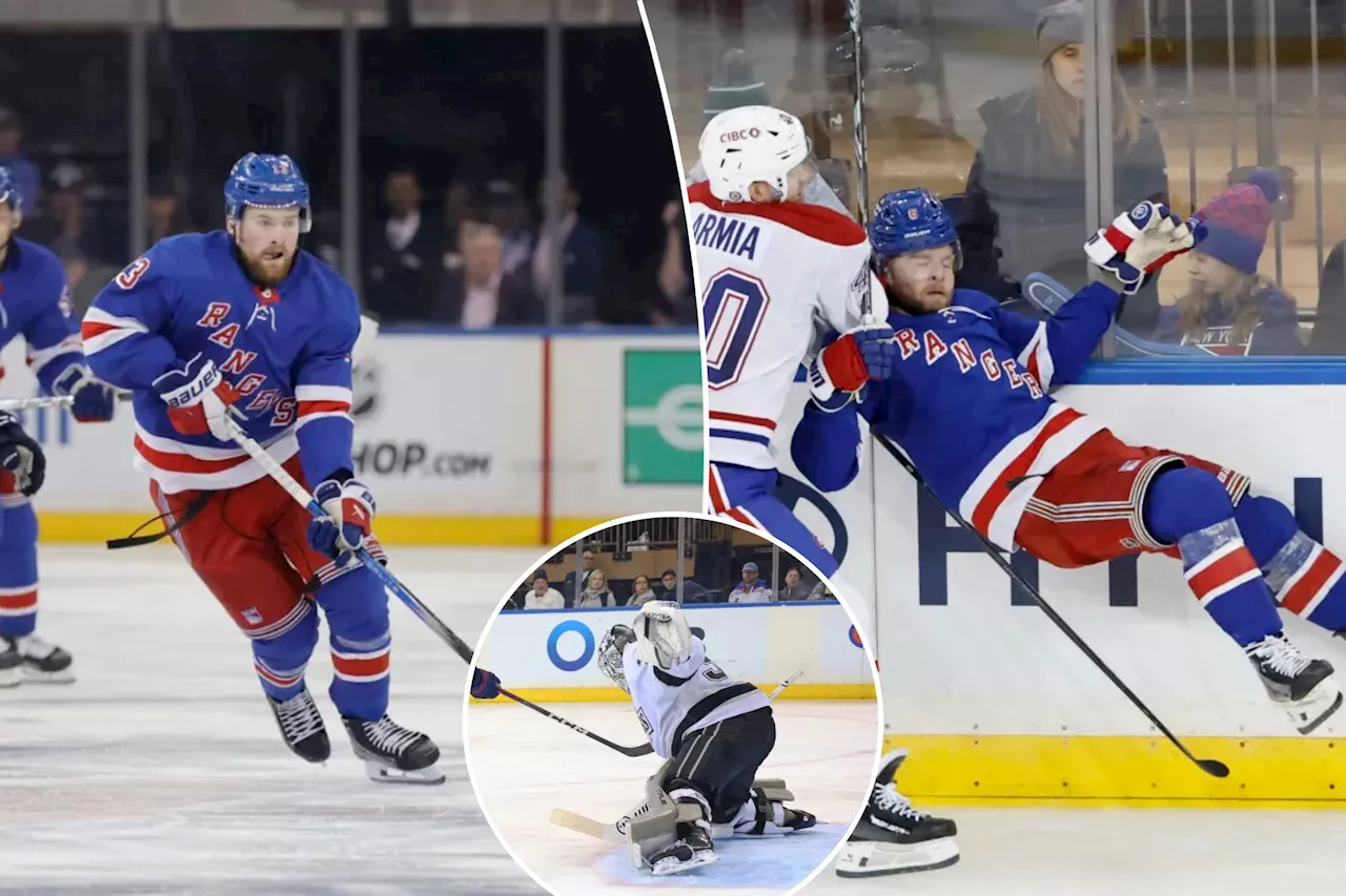 Rangers' on-ice free fall is taking its toll in the locker room