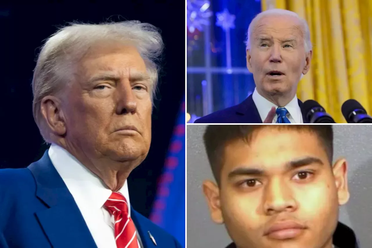 Trump lashes out at Biden over pardon of violent criminals in Christmas Day message