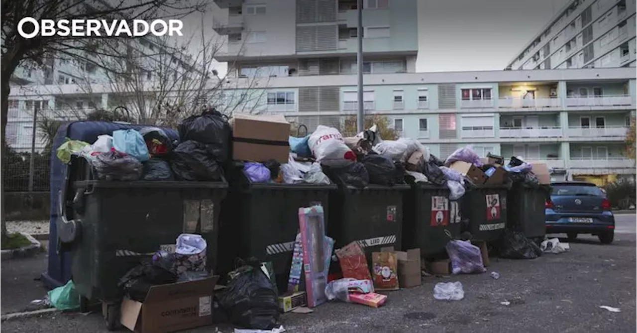 Câmara de Lisboa reconhece 'situação difícil' com lixo acumulado durante greve