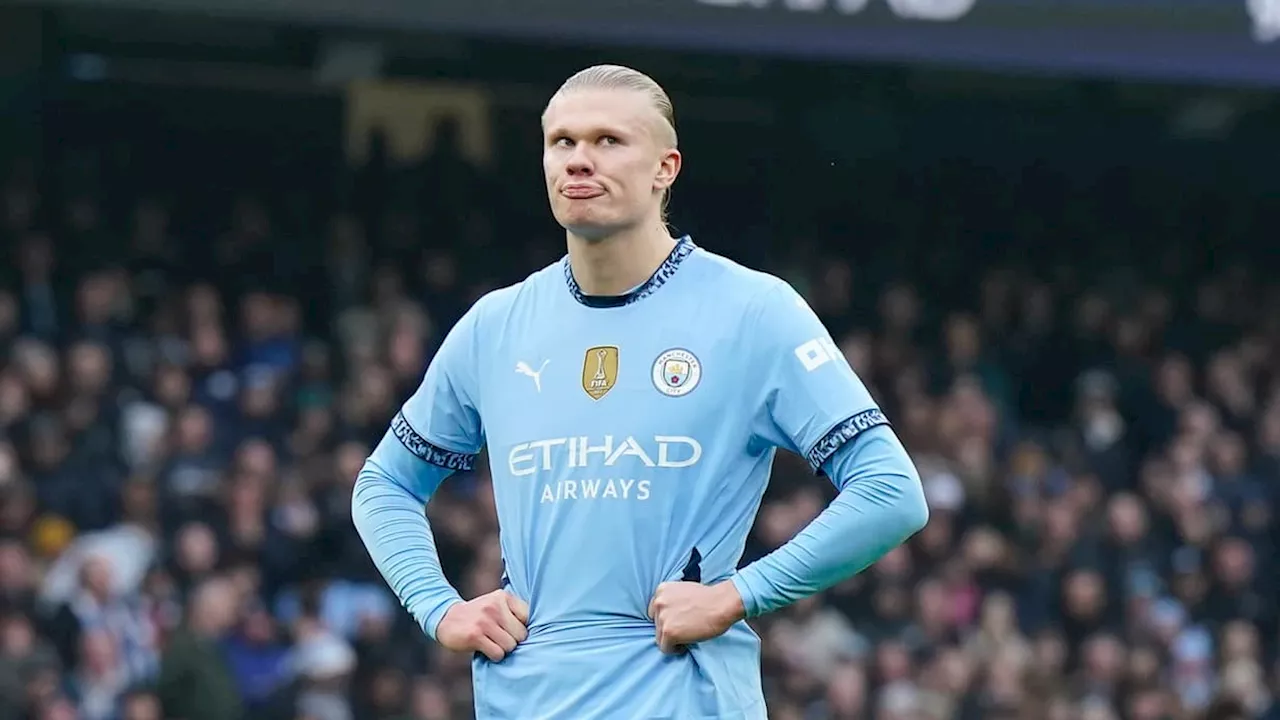 Manchester City: les stats inquiétantes d'Erling Haaland, méconnaissable depuis trois mois