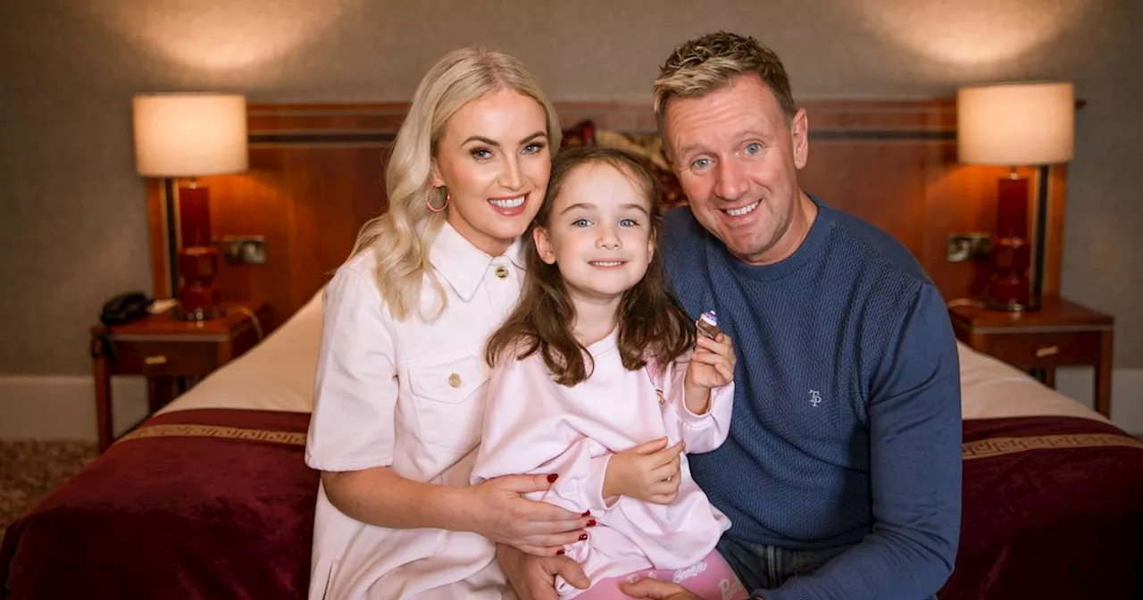 Inside Mike Denver's special Christmas in Galway with wife Liz and daughter Mia