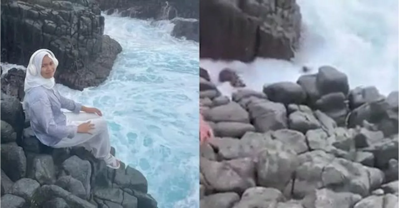 Tragic Death at Semeti Beach: Woman Swept Away by Waves, Final Moments Captured on Camera