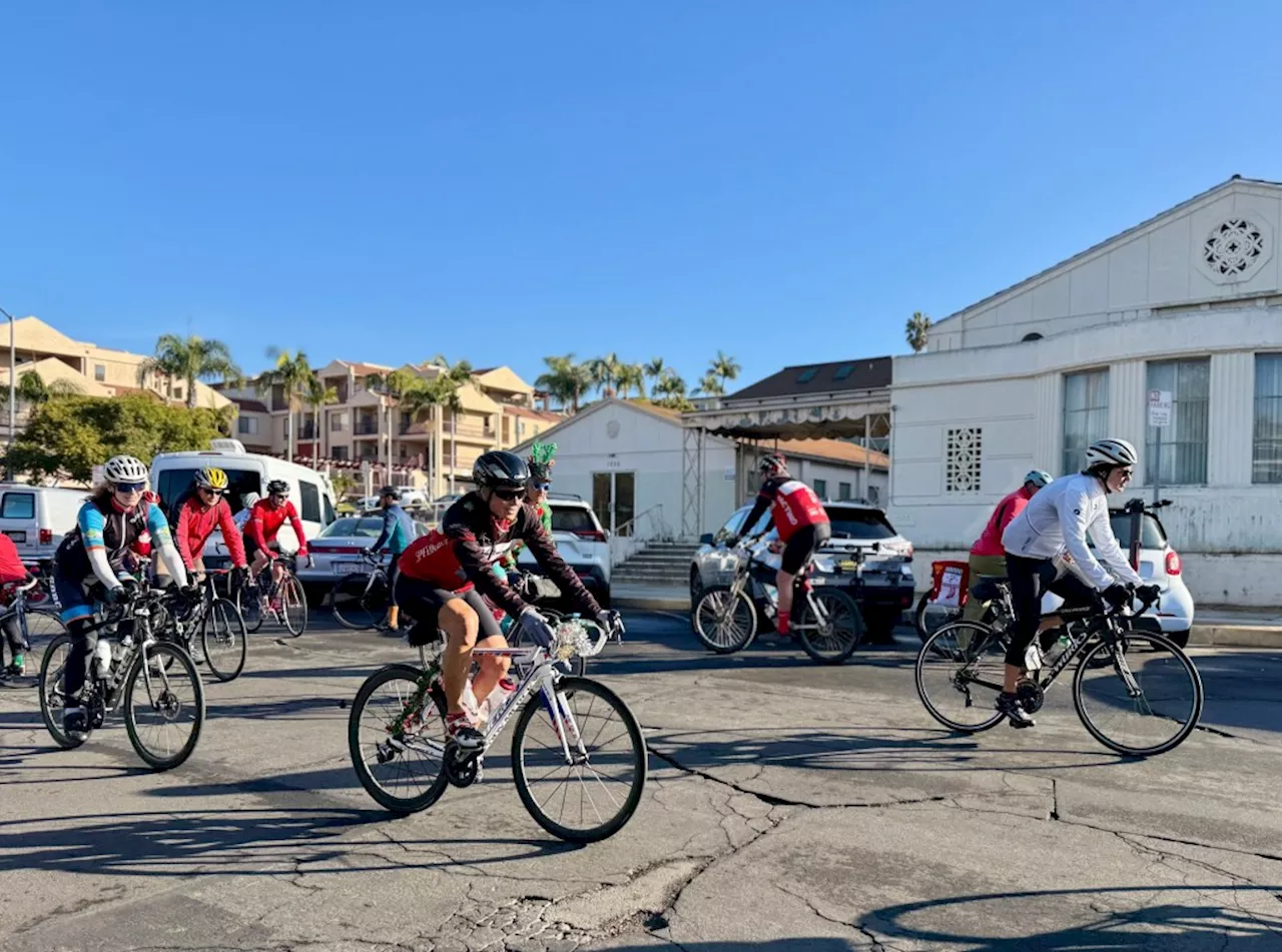 Cyclists Enjoy 31st Annual Christmas Day Orphan Ride in San Diego