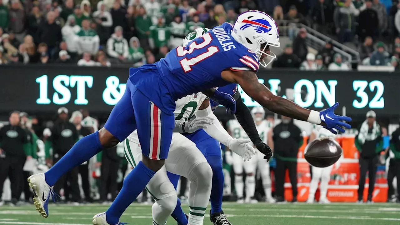 Bills Injury Report: Douglas Returns, Several Still Limited Ahead of Patriots Rematch