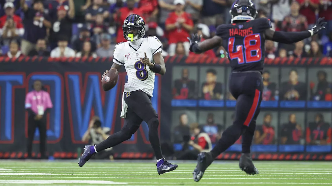 Lamar Jackson Breaks NFL Rushing Record as Ravens Defeat Texans