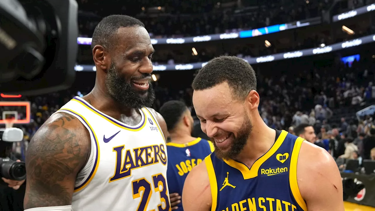 LeBron James and Steph Curry's Rivalry Heats Up for Christmas Showdown