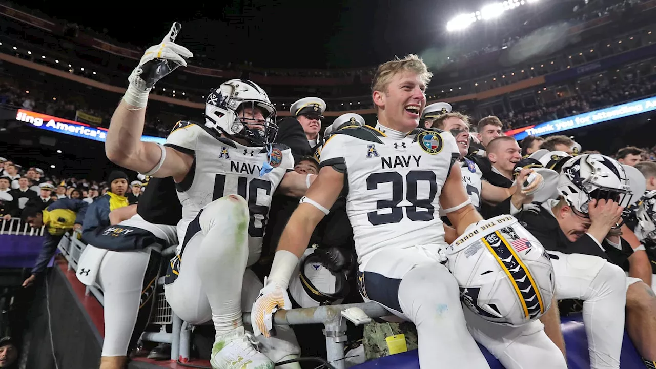 Look: Navy Midshipmen Enjoying Armed Forces Bowl Pre-Game Activities