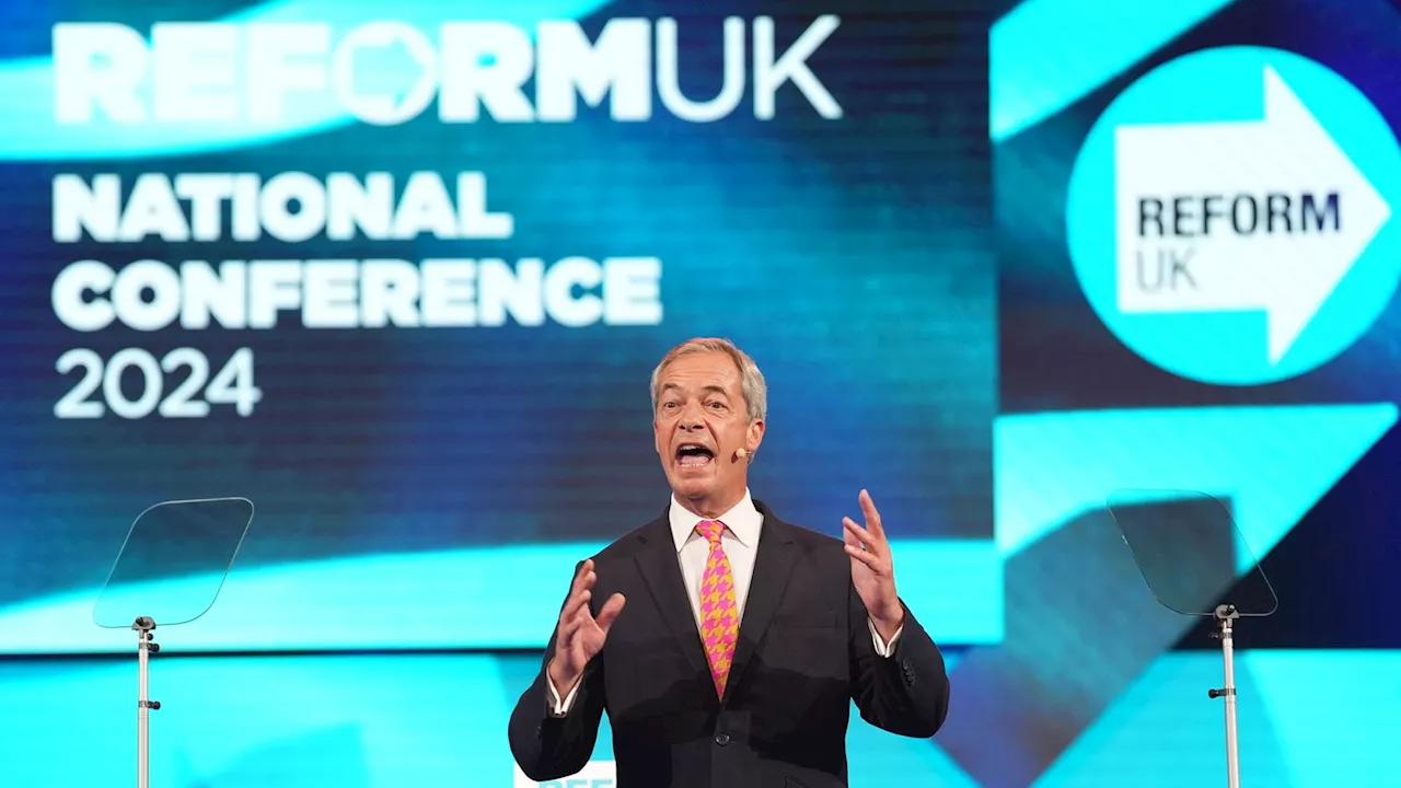 Reform UK says it has overtaken Conservative membership, as Nigel Farage declares party 'the real opposition'