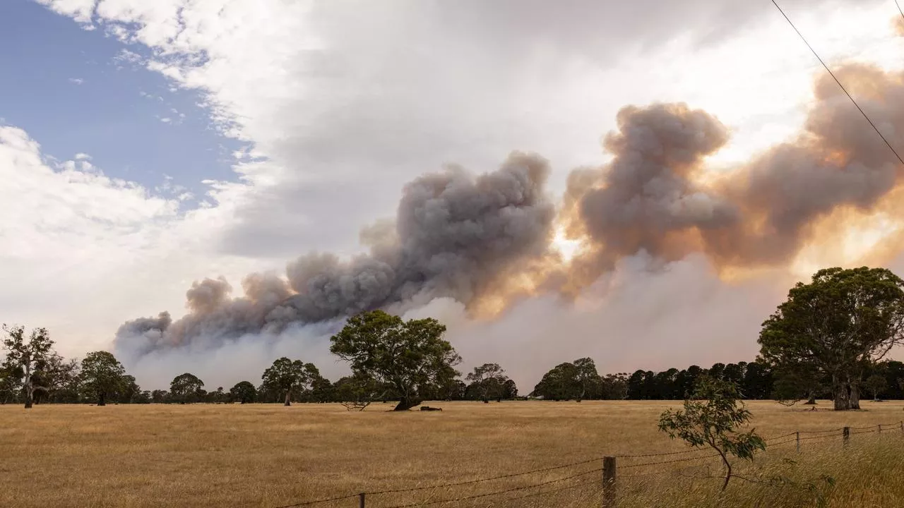 Emergency Warnings Issued as Massive Bushfire Rages in Grampians National Park