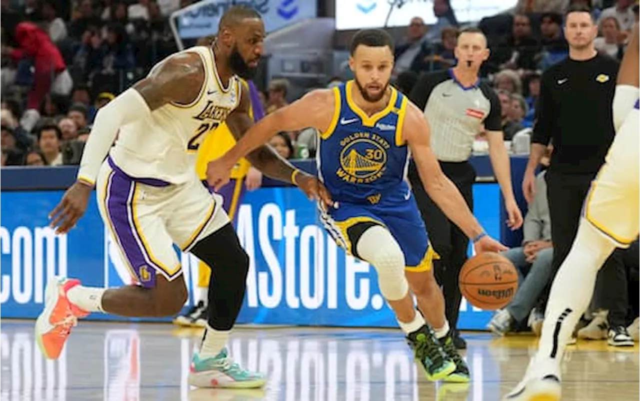 NBA, risultati della notte: i Lakers sbancano Golden State, cadono Boston e Dallas