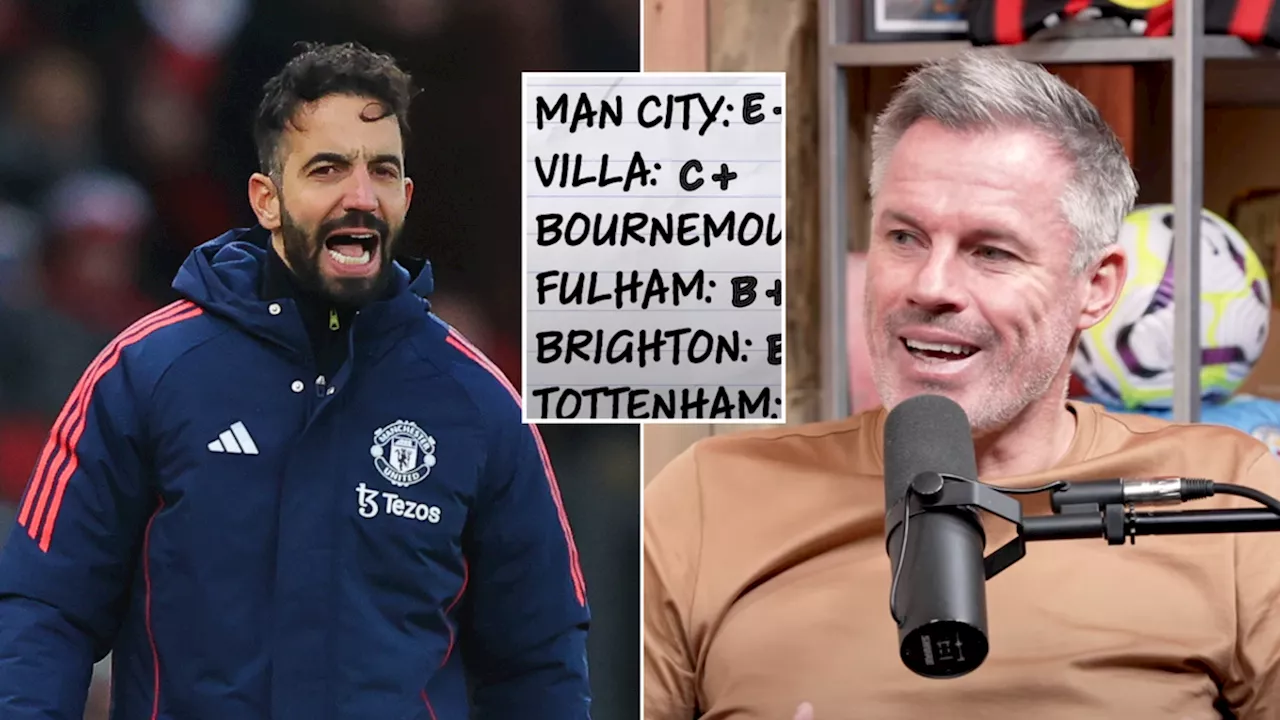 Carragher Graded Every Premier League Club: Liverpool Gets an A, Man Utd a Brutal Mark