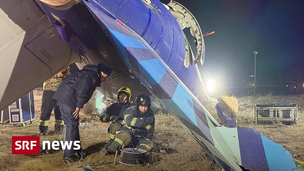 Flugzeugabsturz in Kasachstan: Insider beschuldigen die russische Flugabwehr