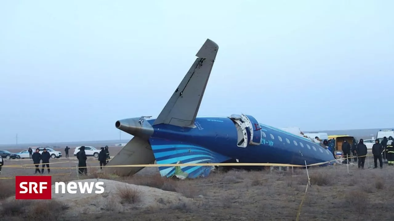 Passagierflugzeug stürzt in Kasachstan ab