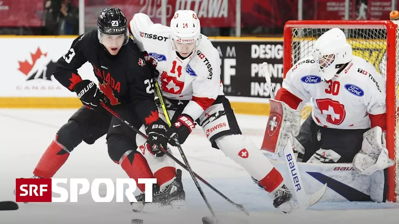 Schweizer U20-Eishockey-Nationalmannschaft bei der WM in Kanada