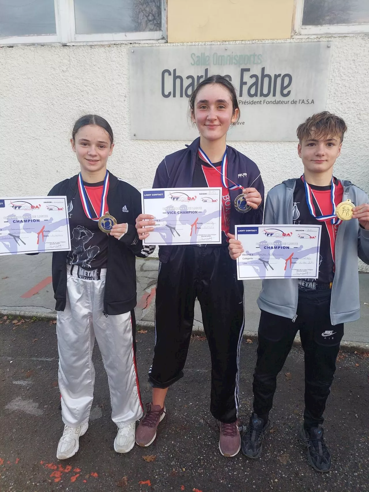 Cubzac-les-Ponts : le Full martial fighting club, une pépinière de champions