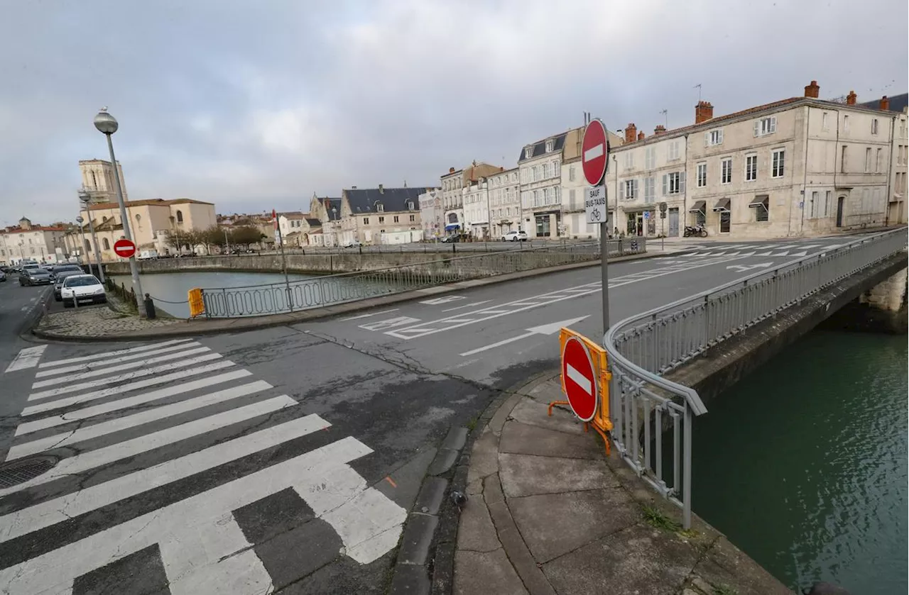 La Rochelle : le pont Louis Suire interdit aux voitures