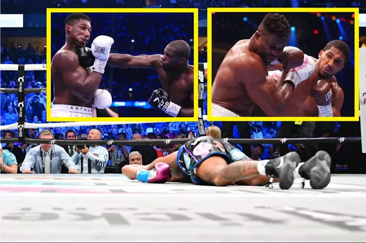 Anthony Joshua appears twice on top five boxing KOs of 2024 but Jake Paul prospect scoops gong with...