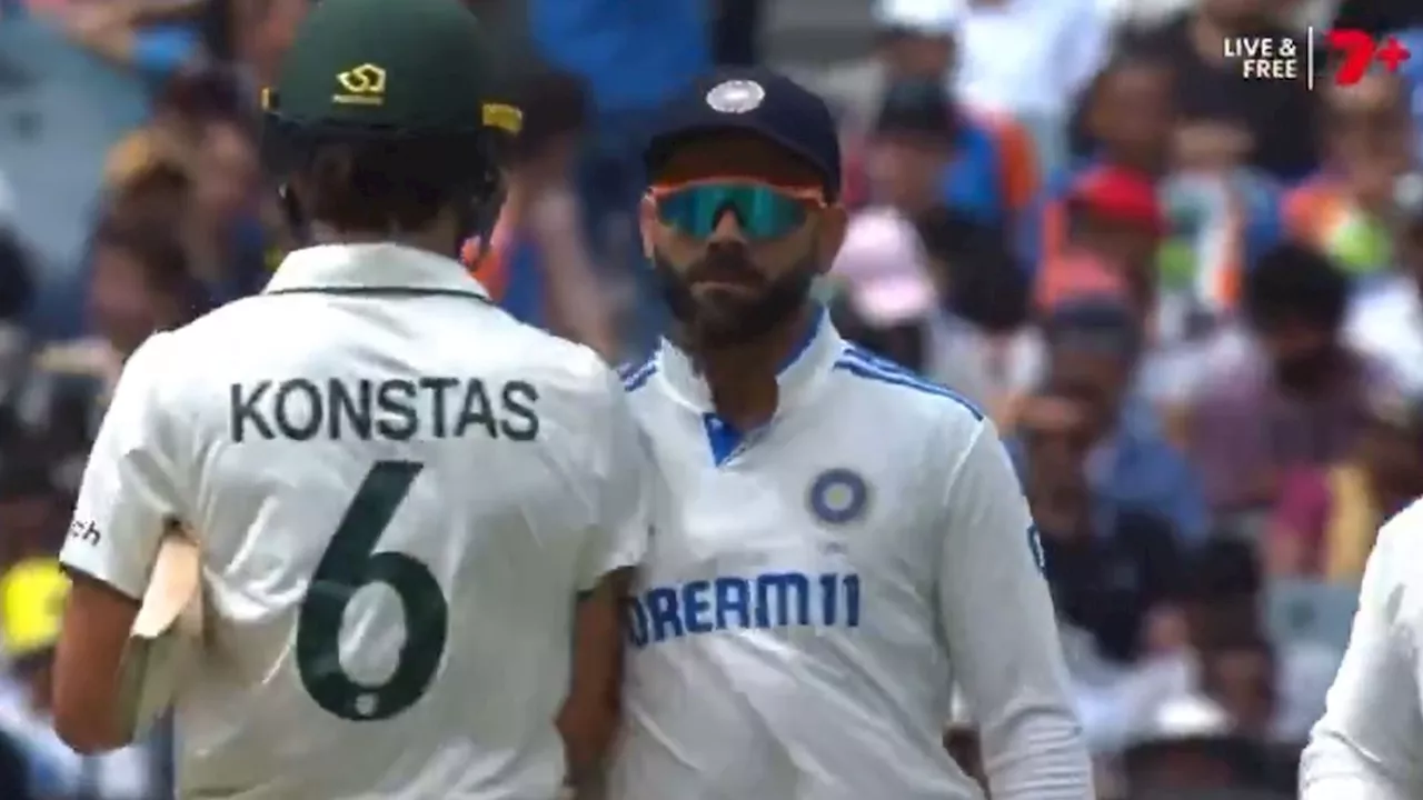 – Storm erupts over Virat Kohli’s ugly act that proves Sam Konstas ‘rattled him’...