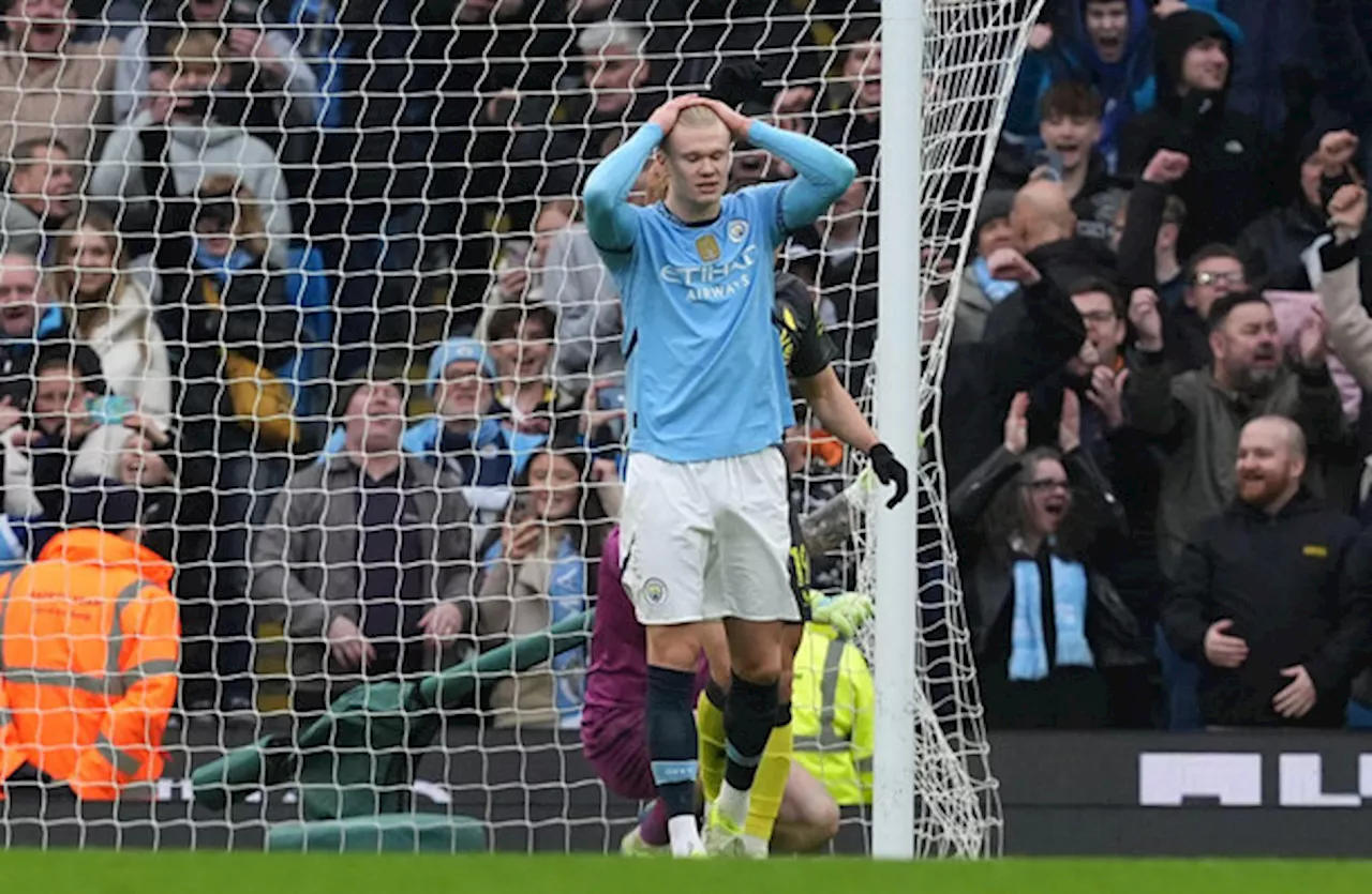 Out of sorts Man City's remarkable winless run continues