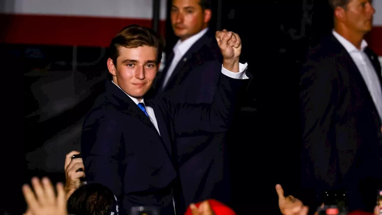 Barron Trump and his Gen Z peers hold the power now - criticise them at your peril