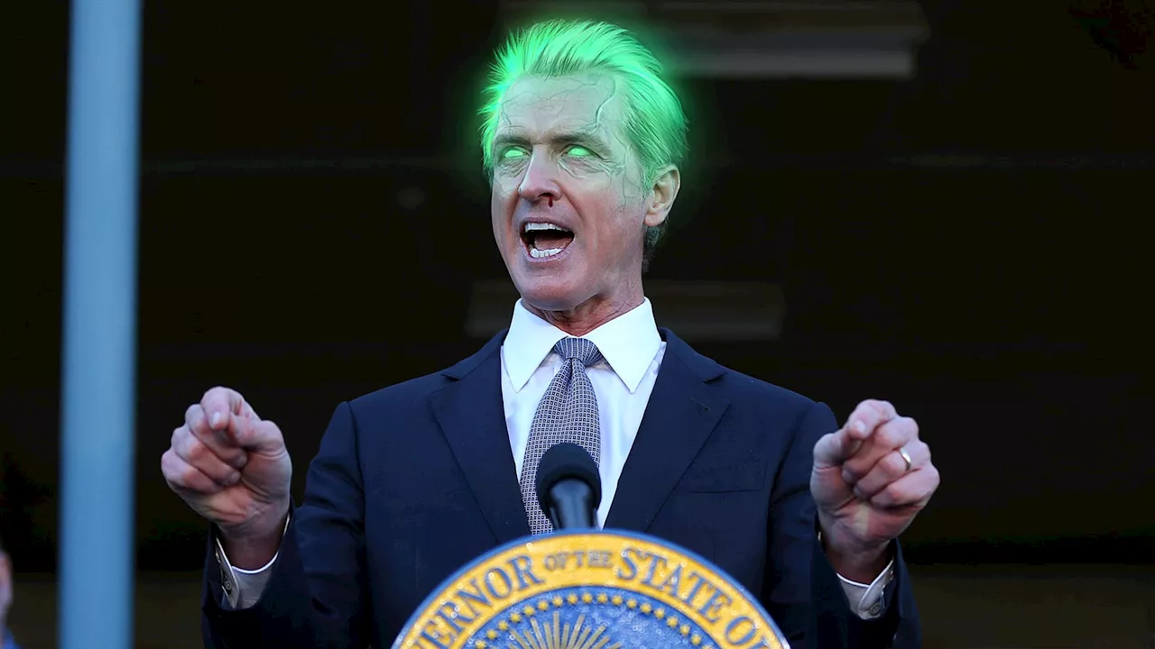 Newsom's Hair Product Overtakes Governor's Mind