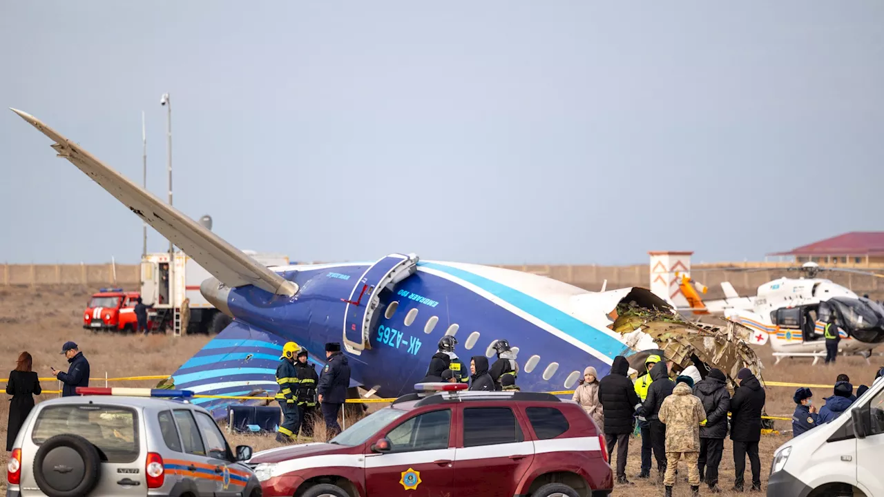 Azerbaijan Airlines Flight Crashes in Russia, Killing 38