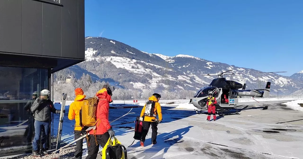 Lawinenabgang in den Zillertaler Alpen