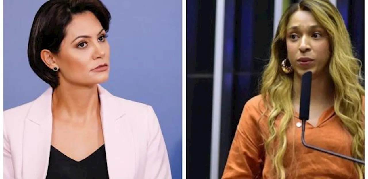 STF arquiva queixa-crime de Michelle Bolsonaro contra a deputada Erika Hilton