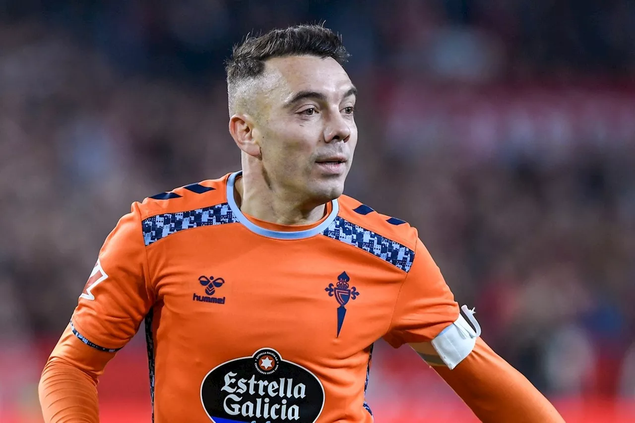 Iago Aspas Verlengt Contract bij Celta de Vigo tot 2026