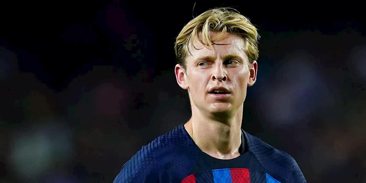 'Gevaarlijke cocktail' bij Barça: pessimisme rondom Frenkie groeit met de dag'