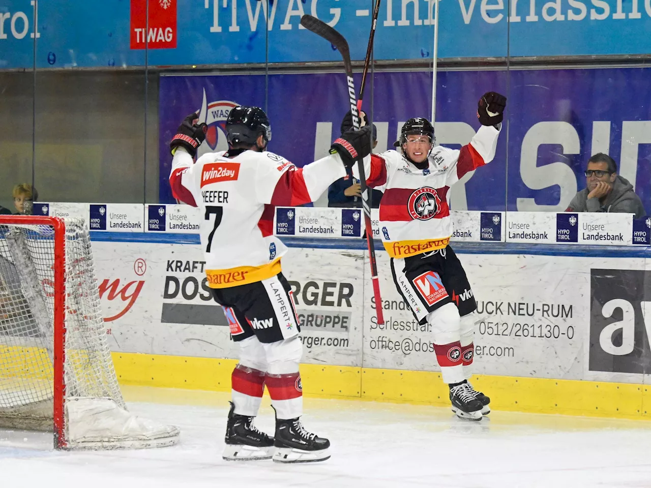 Pioneers Vorarlberg gewinnen das West-Derby