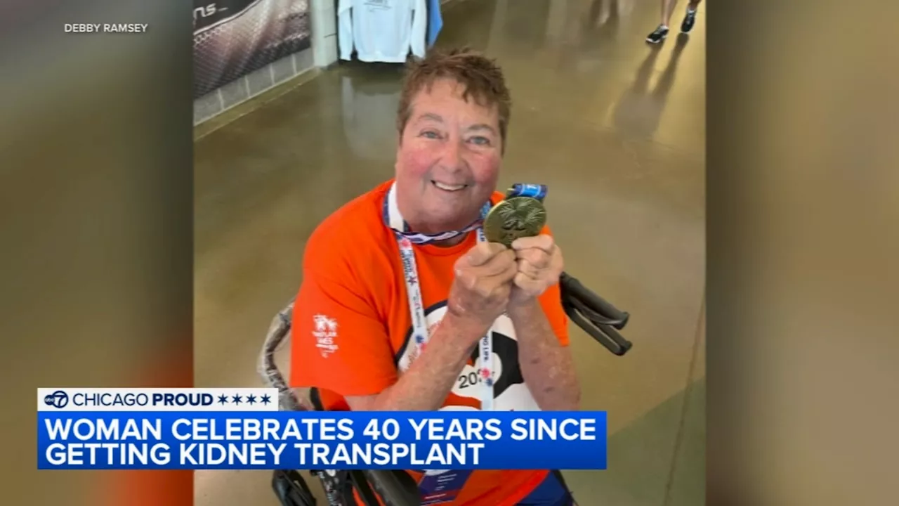 Zion woman celebrates rare 40th anniversary of kidney transplant, connects with donors' family