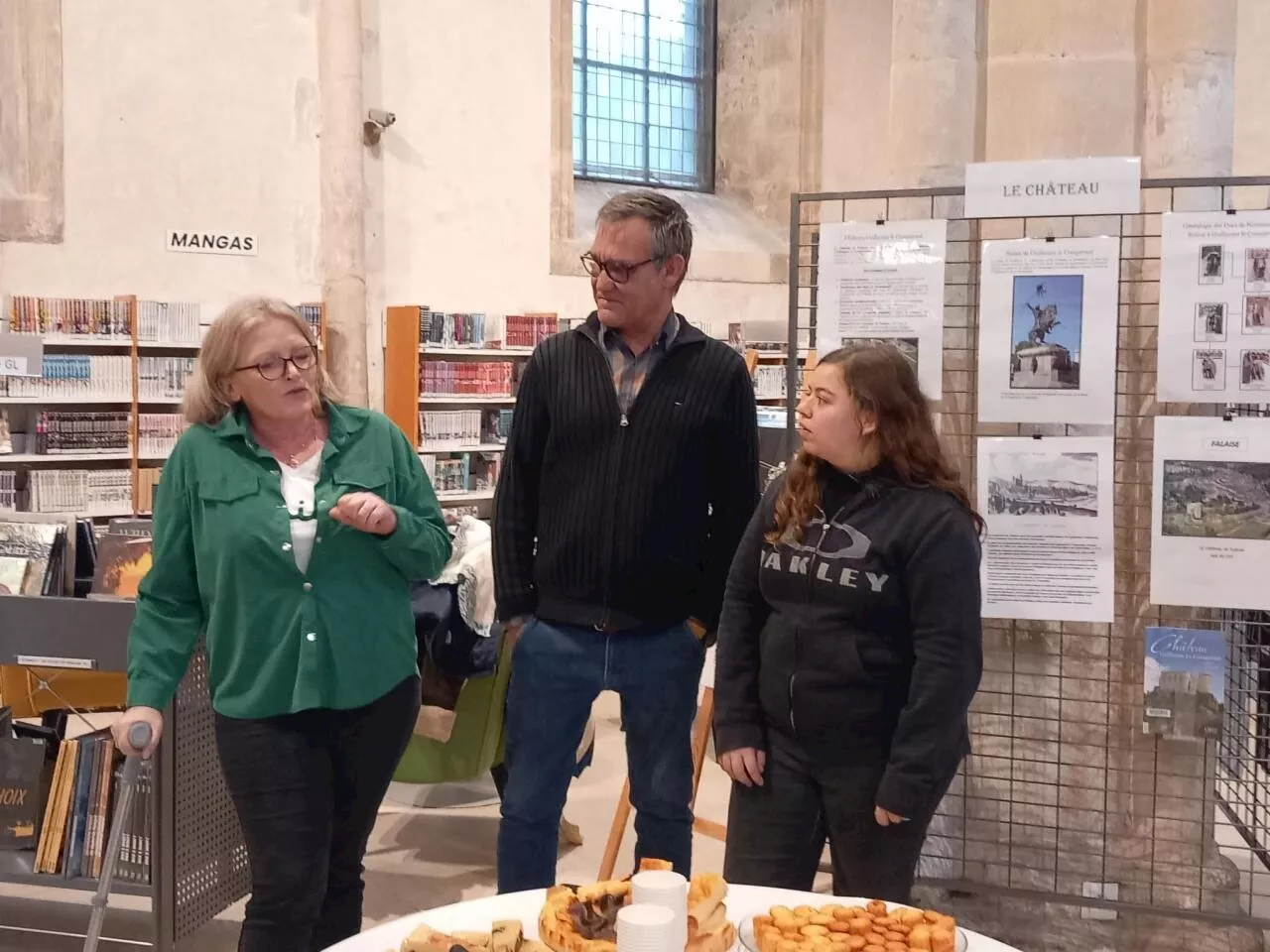 À Falaise, découvrez les monuments à travers une exposition du Greta